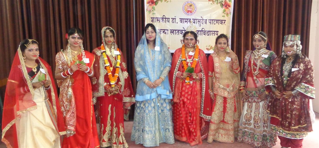 दुल्हन सजाओ तथा नृत्य स्पर्धा में  विभिन्न प्रांतों की संस्कृति की झलक 