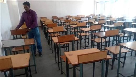 विश्वविद्यालयीन परीक्षा की तैयारी पूर्ण  4350 छात्राएँ हो रही शामिल