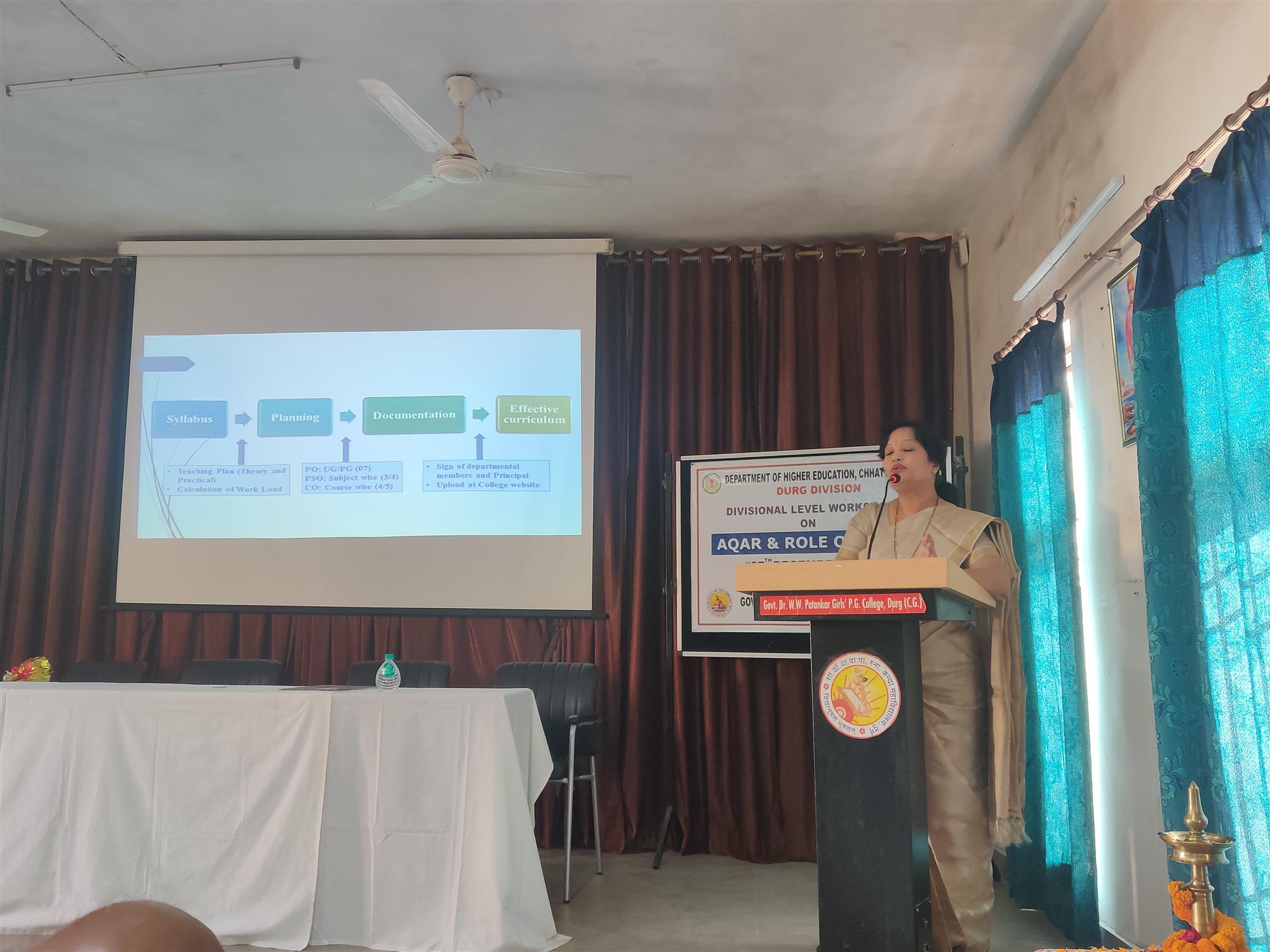 Divisional level workshop on AQAR
